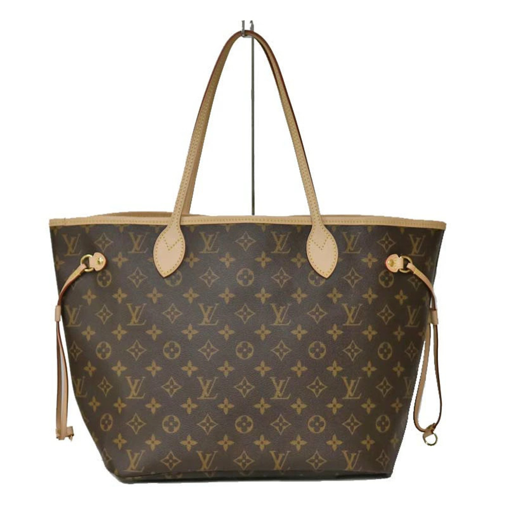 Louis Vuitton Monogram Brown Neverfull Shoulder Canvas Bag - Picture 4 of 6